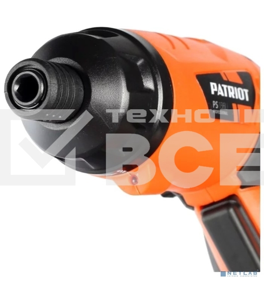 Отвертка аккумуляторная PATRIOT PS 136Li Li-Ion, 3.6 В/1,5 Ач, Реверс, 200 об/мин, 3,5 Нм, патрон: НЕХ 1/4