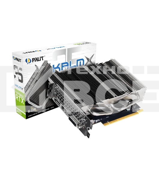 Видеокарта Palit RTX3050 KALMX NVIDIA GeForce RTX 3050 6Gb PCI-E 4.0 96bit GDDR6 1042/14000 DVIx1 HDMIx1 DPx1 HDCP Ret