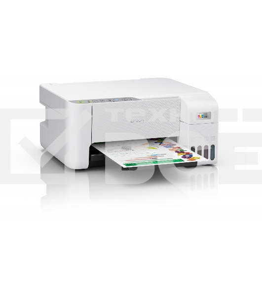 МФУ струйный Epson L3256 (C11CJ67407/C11CJ67414/C11CJ67421/C11CJ67519/C11CJ67504/C11CJ67524/C11CJ67516), A4 цветное, печ. до 10 стр/мин. (ч/б) до 5 стр/мин. (цвет), 1440 x 5760 dpi (печать) 1200x2400dpi (скан.), USB, Wi-Fi