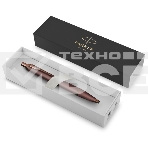 Ручка шариковая Parker IM Monochrome K328 (2190514) Burgundy PVD M син. черн. подар.кор., фото 1
