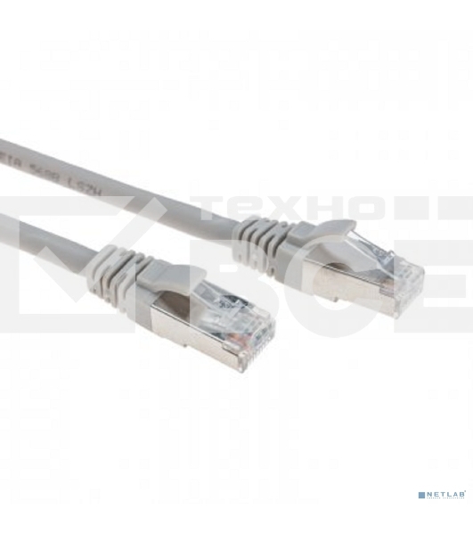  Патч-корд F/UTP, CAT 5e, RJ45-RJ45, 26AWG, ZH нг(А)-HF, серый, 3м  REXANT