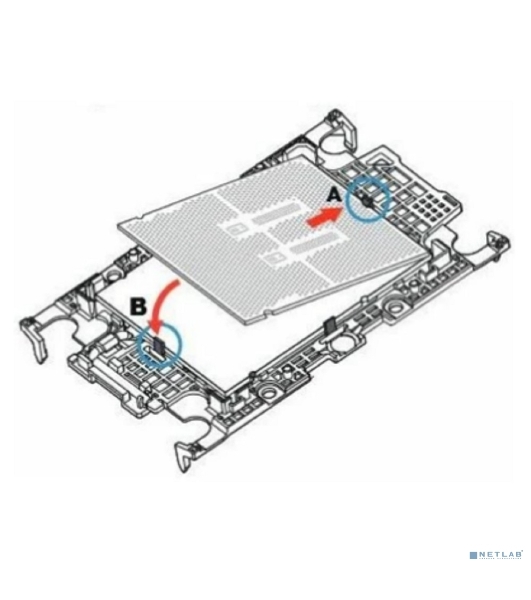 Крепеж для удержания процессора в сокете/CPU carrier for 4th Gen Intel Xeon Scalable processors (MCC)