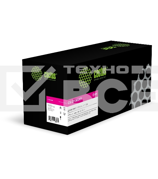 Блок фотобарабана Cactus CS-CF365AR пурпурный ч/б:30000стр. для CLJ M855/M880 Enterprice HP