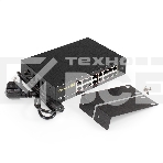 Коммутатор неуправляемый ExeGate EDES-1016D (16-портовый UTP 10/100Mbps, металлический корпус, с возможностью установки в стойку), фото3