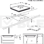 Индукционная варочная панель Electrolux EIB60420CK черный, фото2