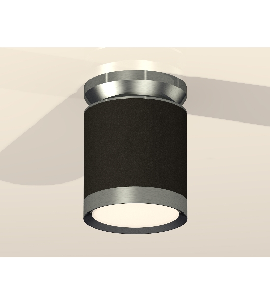 Светильник Ambrella Light XS8142040 SBK/PPH черный песок/графит полированный GX53 (N8919, C8142, N8133)