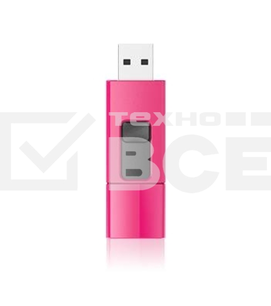 Флеш диск 64Gb Silicon Power Blaze B05, USB 3.0, Розовый