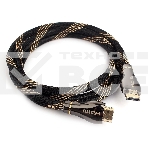 Кабель Cablexpert HDMI CCP-HDMI8К-1.5M, 19M/19M, v2.1, 8К, медь, позол.разъемы, экран, оплетка, 1.5м, черный, пакет, фото6