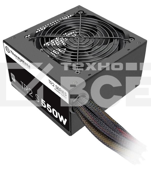 Блок питания Thermaltake TR2 S (PS-TRS-0550NPCWEU-2), 550Вт, 80 PLUS, 120мм, черный