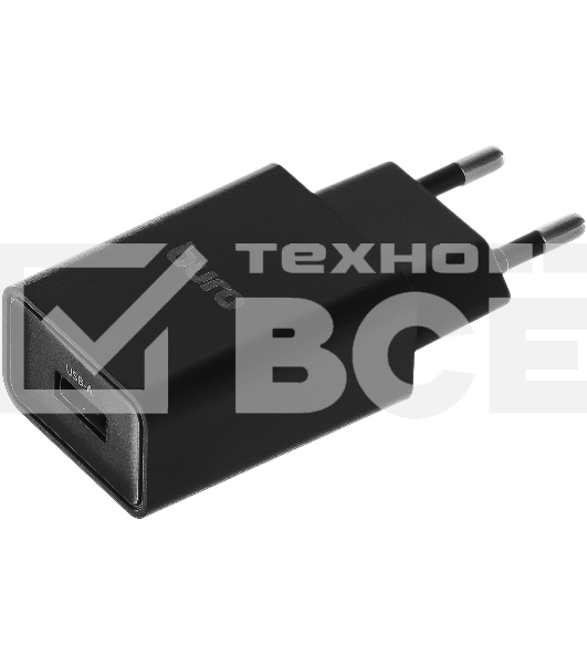 Сетевое зарядное устройство Buro BUWA1 2.1A черный