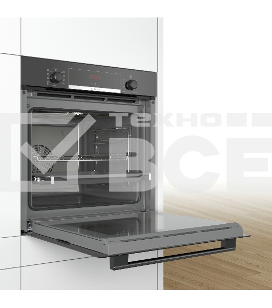 Духовой шкаф электрический Bosch HBA534EB0 черный, встраиваемый