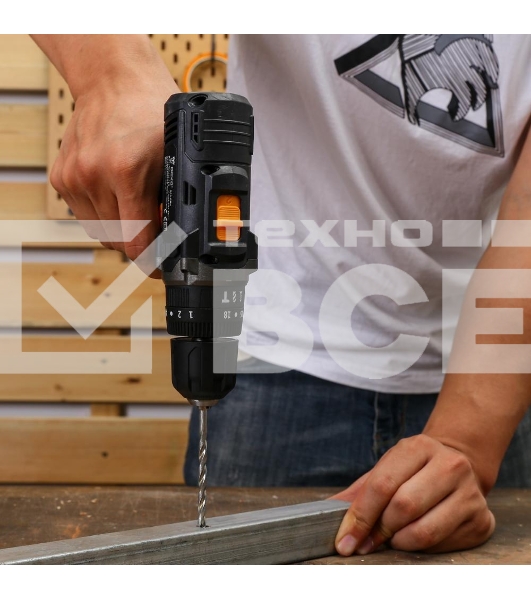 Дрель-шуруповерт Deko GCD12DU 063-4039, Аккумуляторная, 12В