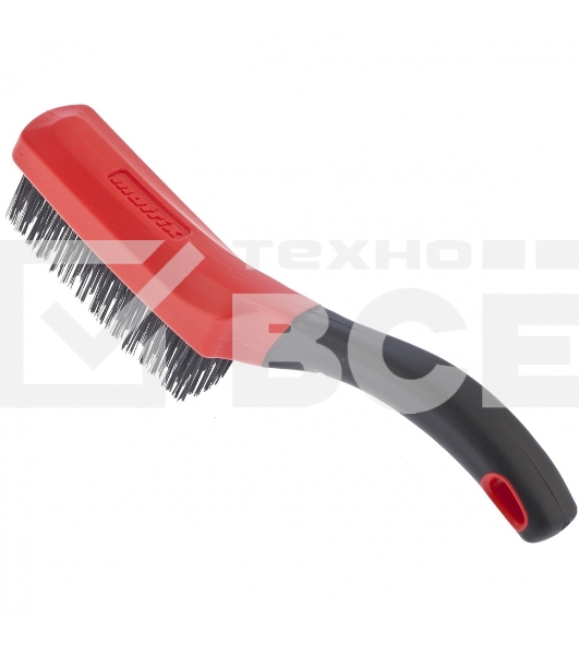Щетка Matrix зачистная 5-и рядная, двухкомпонентная рукоятка