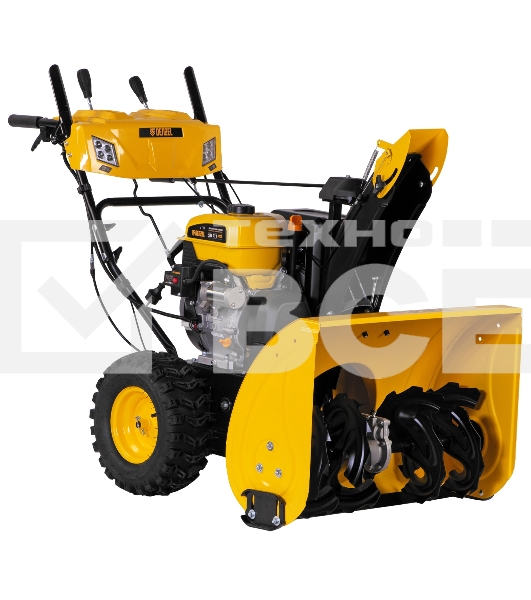 Бензиновая снегоуборочная машина SBL 711D PRO, 302cc, эл.старт, фара, обогрев, блок. дифф.  Denzel