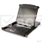 KVM переключатель Aten KVM W/LCD 8PORT CL5708M-ATA-RG, фото2