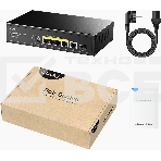 Коммутатор Cudy GS1005PTS1 (L2) 5x1Гбит/с 1SFP 4PoE+ 120W неуправляемый, фото10