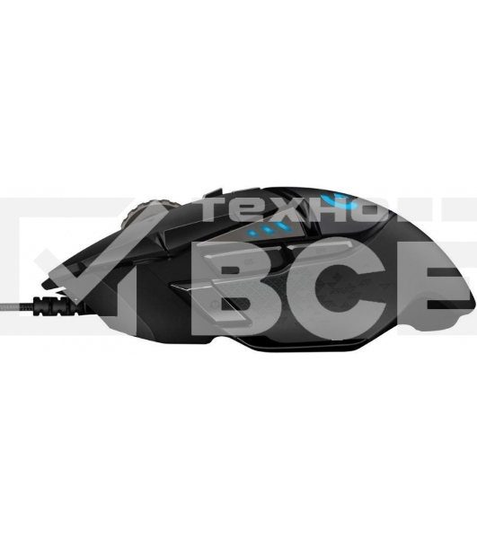 Мышь проводная Logitech G502 HERO черный, 25600 dpi, USB, кнопки - 11