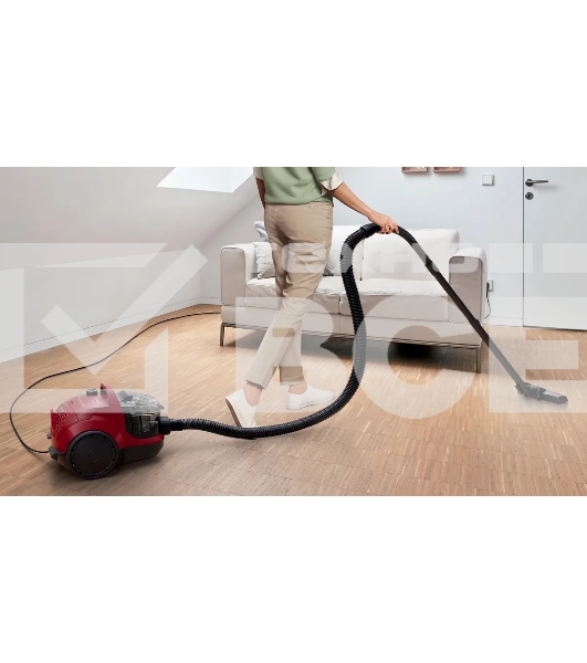 Пылесос Bosch BGS21WX200 красный, 2000 Вт, уборка сухая, пылесборник контейнер, 2 л