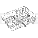Встраиваемая посудомоечная машина Maunfeld MLP4249G02 Light Beam, фото4