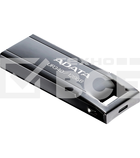 Флеш диск A-Data 128Gb UR340 AROY-UR340-128GBK USB3.2 черный
