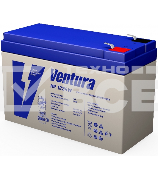 Батарея Ventura HR1234W  12V  9Ah