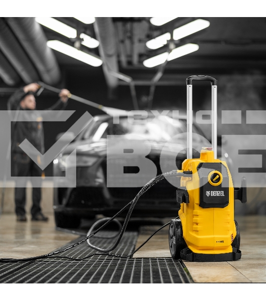 Моечная машина высокого давления K 70 Power, 2500 Вт, 180 бар, 600 л/ч, асинх. двиг. Denzel