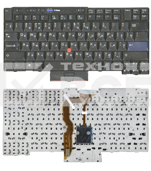Клавиатура для ноутбука Lenovo IBM ThinkPad X220 T400 T400S T410 T520 T410I T420 T410S черная