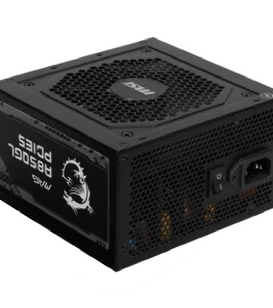 Блок питания MSI MAG A850GL PCIE5, 850W, 80 PLUS Gold, полностью модульный, ATX 3.0, PCIE5