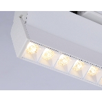 Трековый однофазный светодиодный светильник Ambrella light GL6815 WH белый LED 12W 3000K 24° 230*22*87, фото6