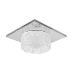 Светильник Ambrella light TN355 CH/CL хром/прозрачный GU5.3+3W (LED WHITE) 95*95*45, фото3