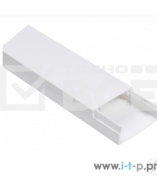 Кабель-канал 80х40 L2000 пластик ЭЛЕКОР ИЭК CKK10-080-040-1-K01-010