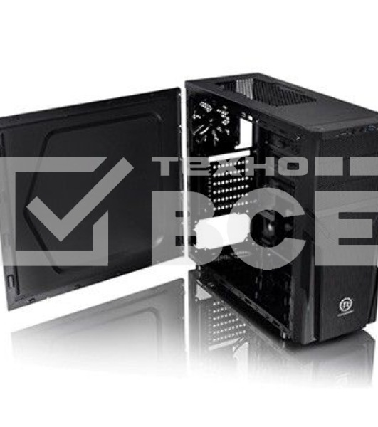 Компьютерный корпус Thermaltake Versa H21 черный без БП ATX 2x120mm 1xUSB2.0 1xUSB3.0 audio bott PSU