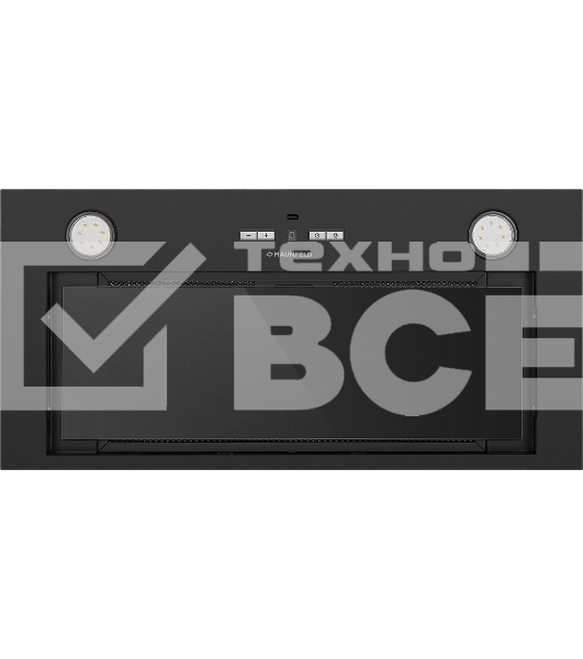 Кухонная вытяжка Maunfeld Fantasy 1000ST 60 черное стекло