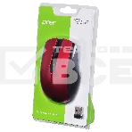 Мышь беспроводная Acer OMR032 черный/красный, 1600 dpi, радиоканал, USB, кнопки - 4, фото6