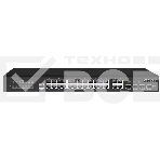 Коммутатор управляемый L2 PoE OSNOVO SW-8244/L(400W) Gigabit Ethernet на 24 RJ45 PoE + 4 x GE Combo Uplink, до 30W на порт, суммарно до 400W, фото2