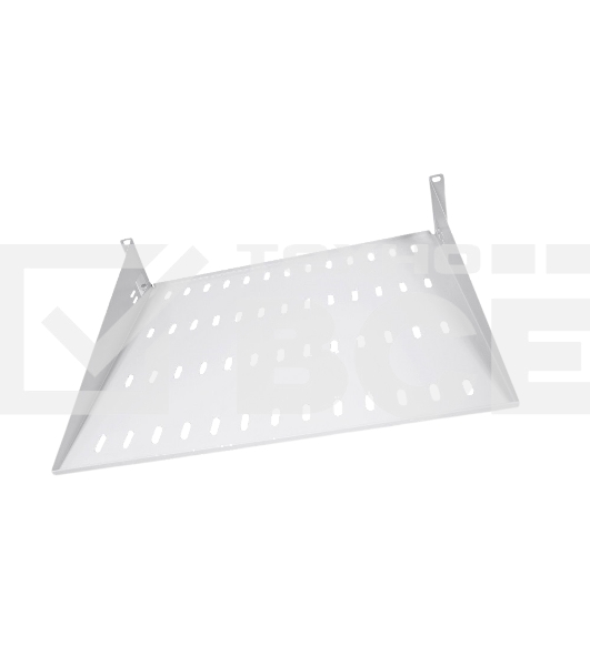 Полка стационарная ЦМО МС-40 2U нагр.:15кг. 19' 400мм серый (упак.:1шт)