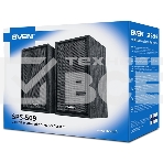 Колонки 2.0 (2x3W, USB+БП) дерево, black SVEN SPS-509, фото 1