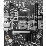 Материнская плата MSI PRO B760M-E DDR4, LGA 1700, Intel B760, 2xDDR4, 4xSATA, 1xM.2, 1xPCIe 4.0 x16, 1xPCIe 4.0 x1, 1xHDMI, 1xVGA, 1x1Gb LAN, 2xUSB-A 3.2 Gen 1, 4xUSB-A 2.0, 3x3.5 мм, 7.1, mATX, фото13