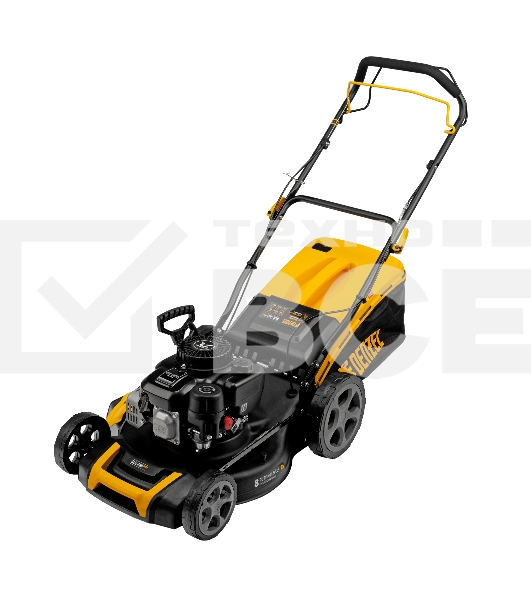 Газонокосилка бензиновая GLR-460SP-ZS, 149 см3, ширина 46 см, привод, травосборник 65 л Denzel