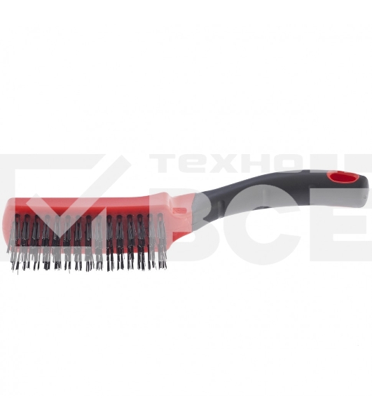 Щетка Matrix зачистная 5-и рядная, двухкомпонентная рукоятка