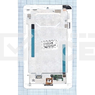 Модуль (матрица + тачскрин) для Acer Iconia Tab A1-860 белый с рамкой