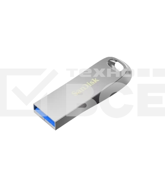 Флеш диск SanDisk CZ74 Ultra Luxe, 256Gb USB 3.1 серебристый