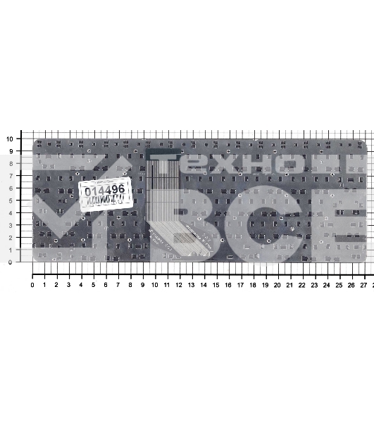 Клавиатура для ноутбука HP Envy X2 черная