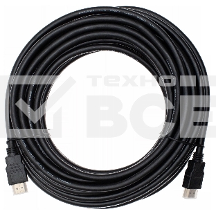 Кабель аудио-видео Cactus CS-HDMI.1.4-10 HDMI (m)/HDMI (m) 10м. Позолоченные контакты черный