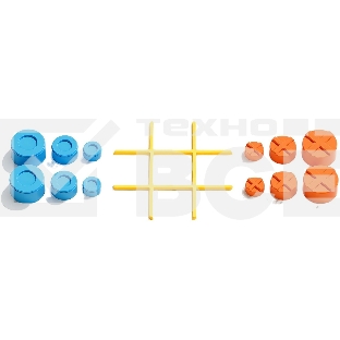 Крестики-нолики Giiker Tic-Tac-Toe Bolt (Yellow)