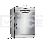 Посудомоечная машина Bosch SMS4IMW62Q, белый, 60 см, 13 компл., 50 дБ, класс A++, фото 1