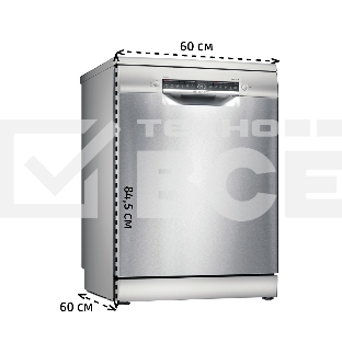 Посудомоечная машина Bosch SMS4IMW62Q, белый, 60 см, 13 компл., 50 дБ, класс A++