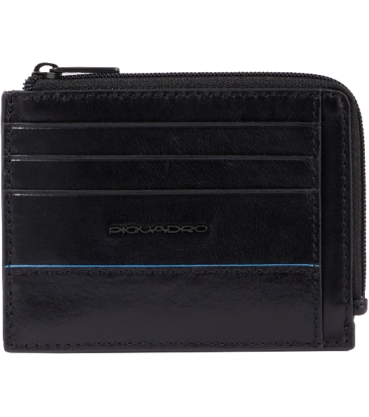 Кошелек мужской Piquadro Blue Square Revamp PP4822B2VR/N, натур.кожа, черный
