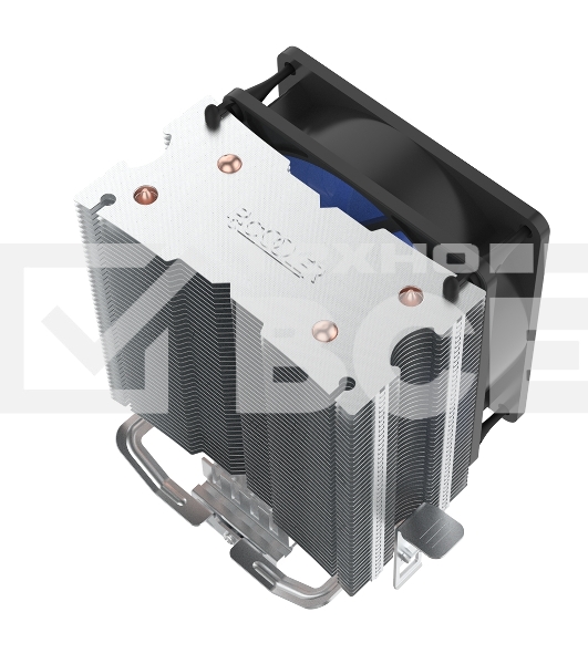 Кулер PCCooler S93 V2 S775/115X/AM2/AM3/AM4/FM1/FM2 (40 шт/кор, TDP 102W, вент-р 90мм, 2 тепловые трубки 6мм, 2200RPM, 22dBa)