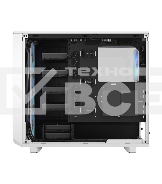 Корпус Fractal Design Meshify 2 RGB White TG Clear Tint / FD-C-MES2A-08